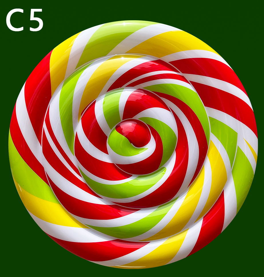 Creative Large Lollipop Ornaments Christmas Decorations