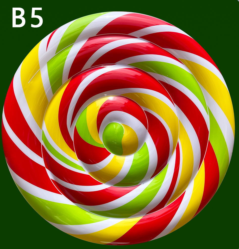 Creative Large Lollipop Ornaments Christmas Decorations