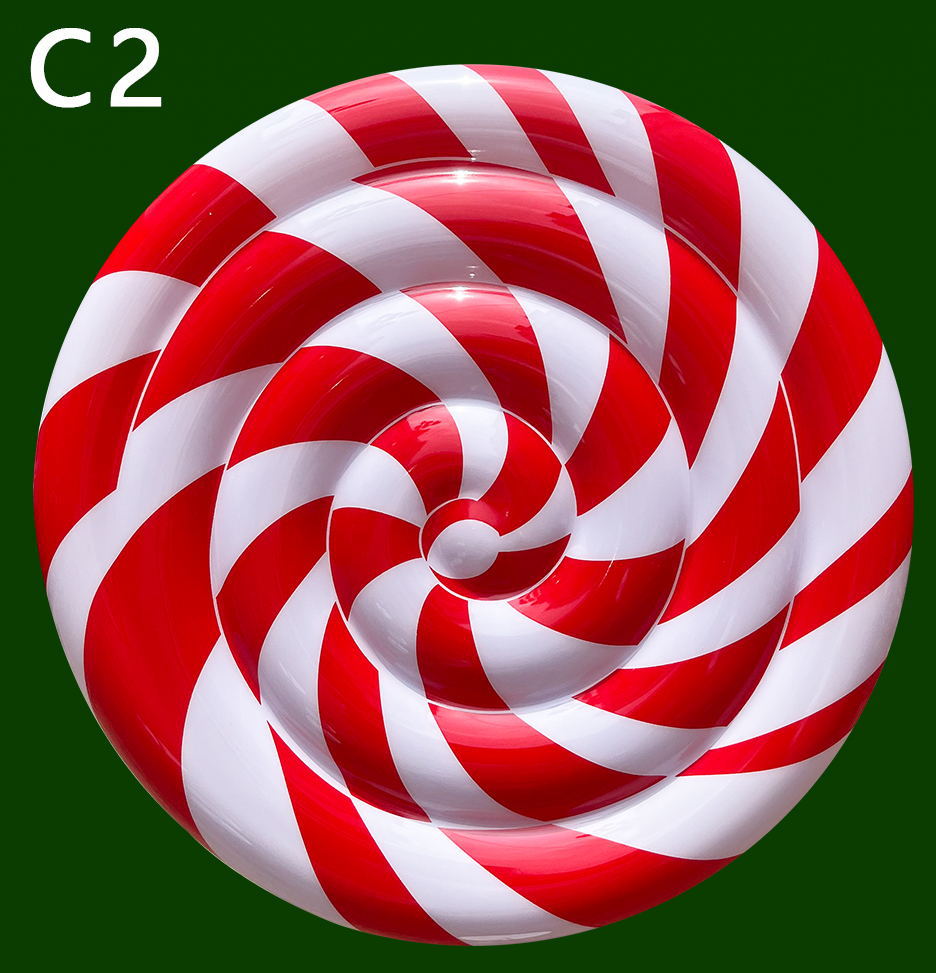 Creative Large Lollipop Ornaments Christmas Decorations