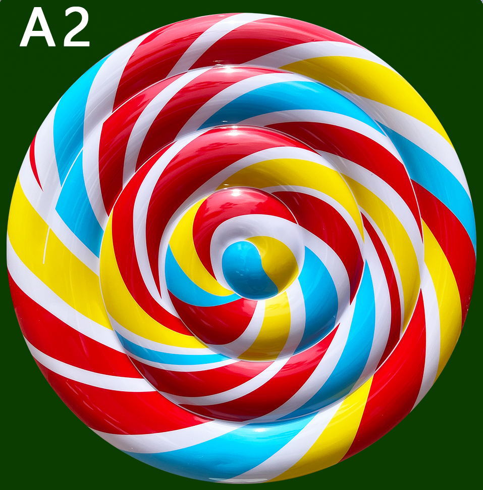 Creative Large Lollipop Ornaments Christmas Decorations