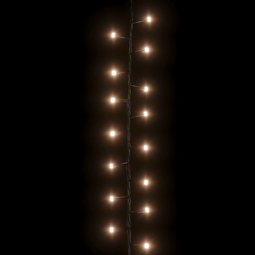 LED string lights with 400 warm white LEDs, 13 m